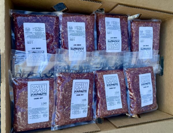 Ground Beef Box 80/20 – 20 lbs - Sweet Grass Cooperative